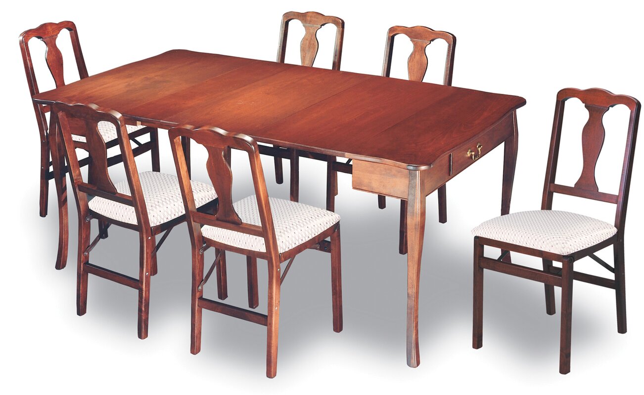 expanding dining room table colapsable
